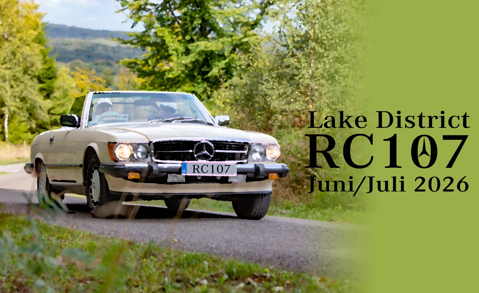 R/C107 liefhebbers naar Lake District