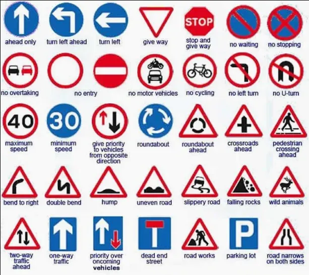 Links met Liefde - Verkeersregels in het Verenigd Koninkrijk